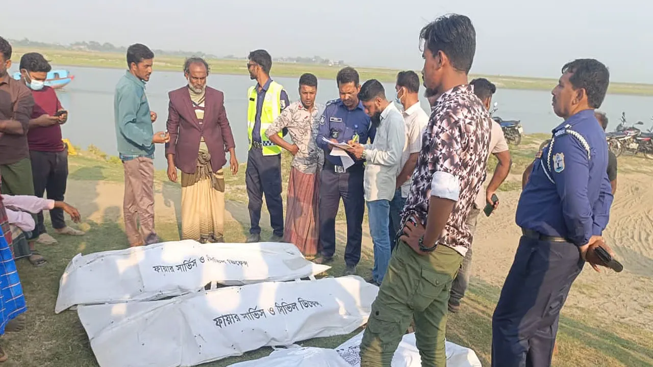 সংঘর্ষের ২ দিন পর ধনু নদ থেকে ৩ জনের লাশ উদ্ধার