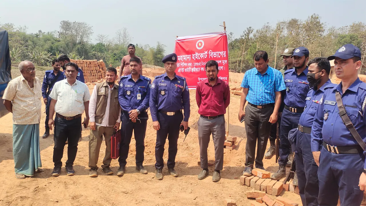 খাগড়াছড়িতে ১৮টি অবৈধ ইটভাটা স্থায়ীভাবে বন্ধ